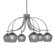 Cavella Six Light Chandelier in Graphite (200|3926-GP-4622)