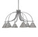 Cavella Six Light Chandelier in Graphite (200|3926-GP-421-GP)