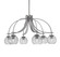 Cavella Six Light Chandelier in Graphite (200|3926-GP-4102)