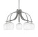 Cavella Five Light Chandelier in Graphite (200|3925-GP-4811)