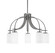 Cavella Five Light Chandelier in Graphite (200|3925-GP-310)