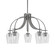 Cavella Five Light Chandelier in Graphite (200|3925-GP-210)