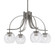 Cavella Four Light Chandelier in Graphite (200|3924-GP-4102)