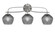 Cavella Three Light Bath Bar in Graphite (200|3913-GP-4622)
