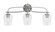 Cavella Three Light Bath Bar in Graphite (200|3913-GP-210)
