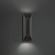 Maglev LED Outdoor Wall Sconce in Black (281|WS-W24116-30-BK)