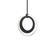 Serenity LED Mini Pendant in Black (281|PD-38210-BK)