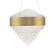 Luzerne LED Pendant in Aged Brass (281|PD-30126-AB)