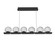 Gaia LED Linear Pendant in Matte Black (404|PLB0092-0B-MB-C-CA1-L3)