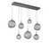 Gaia LED Linear Pendant in Graphite (404|PLB0092-07-GP-S-C01-L3)