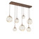 Gaia LED Linear Pendant in Burnished Bronze (404|PLB0092-07-BB-A-C01-L3)