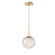 Gaia LED Pendant in Gilded Brass (404|LAB0092-02-GB-A-C01-L1)