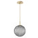 Gaia LED Pendant in Gilded Brass (404|LAB0092-01-GB-S-C01-L1)