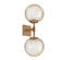 Gaia LED Wall Sconce in Novel Brass (404|IDB0092-02-NB-A-L1)