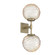 Gaia LED Wall Sconce in Heritage Brass (404|IDB0092-02-HB-A-L3)