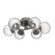Gaia LED Flush Mount in Graphite (404|CLB0092-01-GP-C-L3)