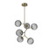 Gaia LED Pendant in Gilded Brass (404|CHB0092-VA-GB-S-001-L3)