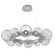 Gaia LED Pendant in Classic Silver (404|CHB0092-39-CS-C-CA1-L1)