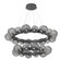 Gaia LED Pendant in Graphite (404|CHB0092-2T-GP-S-CA1-L3)