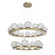 Gaia LED Pendant in Gilded Brass (404|CHB0092-2B-GB-C-CA1-L3)