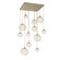 Gaia LED Pendant in Heritage Brass (404|CHB0092-12-HB-A-C01-L3)
