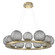 Gaia LED Pendant in Gilded Brass (404|CHB0092-0C-GB-S-CA1-L3)