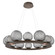 Gaia LED Pendant in Flat Bronze (404|CHB0092-0C-FB-S-CA1-L3)