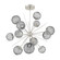 Gaia LED Pendant in Beige Silver (404|CHB0092-0B-BS-S-001-L1)
