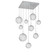 Gaia LED Pendant in Classic Silver (404|CHB0092-09-CS-C-C01-L1)