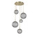 Gaia LED Pendant in Heritage Brass (404|CHB0092-05-HB-S-C01-L1)