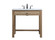 Hudson Bathroom Vanity in Natural Oak (173|VF14836NT)