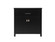 Adian Bathroom Storage Freestanding Cabinet in Black (173|SC013030BK)