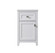 Adian Bathroom Storage Freestanding Cabinet in White (173|SC011830WH)