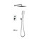 Petar Complete Shower Faucet System With Rough-In Valve in Chrome (173|FAS-9004PCH)