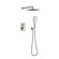 Petar Complete Shower Faucet System With Rough-In Valve in Brushed Nickel (173|FAS-9003BNK)