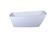 Brock Bathtub in Glossy White (173|BT21272GW)
