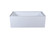 Niklaus Bathtub in Glossy White (173|BT202-R3260GW)