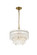 Emilia Four Light Pendant in Satin Gold (173|1780D15SG)
