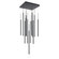 Viggo LED Chandelier in Black (34|PD-69413S-BK)