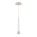 Quill LED Mini Pendant in Aged Brass (34|PD-59416-40-AB)