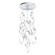 Interlace LED Chandelier in Chrome (34|PD-47809R-CH)