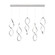 Interlace LED Chandelier in Chrome (34|PD-47805L-CH)