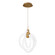 Knot LED Mini Pendant in Black (34|PD-27413-30-BK)