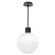 Gaze LED Mini Pendant in Black (34|PD-23412-40-BK)