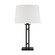 Haddon One Light Table Lamp in Aged Iron (454|LT1191AI1)