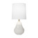 Ulla One Light Table Lamp in Dove Grey Crackle (454|AET1191DGC1)