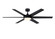 Brawn 64'' Ceiling Fan in Black (26|FPD6605BL)