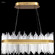 Contemporary LED Chandelier in Gold (64|97036G22)