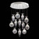 Essence LED Pendant in Silver (48|100029-15ST)