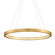 Jasmine LED Chandelier in Gold Leaf (68|284-43-GL)